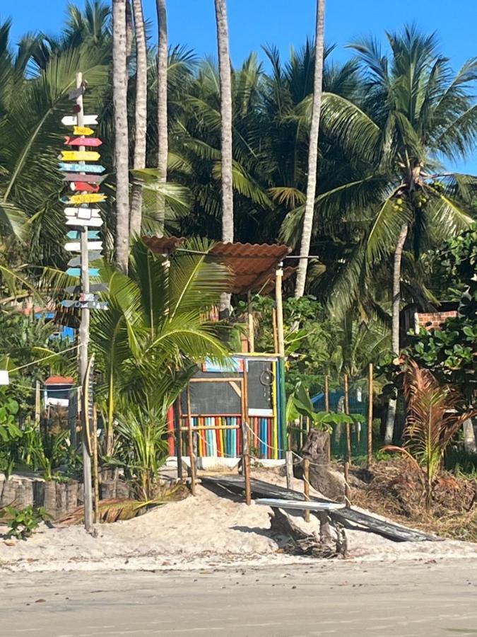 Vila Dos Gnomos Paraiso Mistico Pe Na Areia Ilheus Bagian luar foto