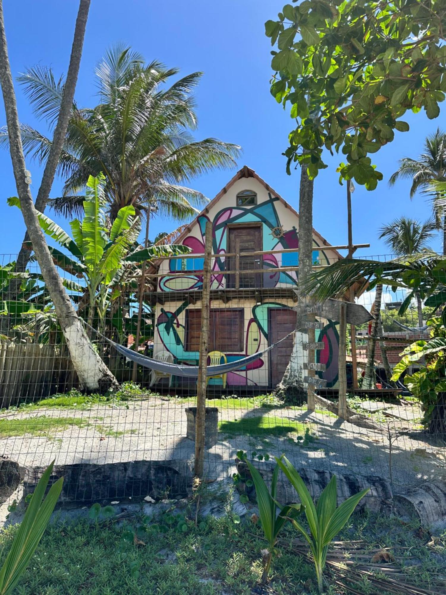 Vila Dos Gnomos Paraiso Mistico Pe Na Areia Ilheus Bagian luar foto