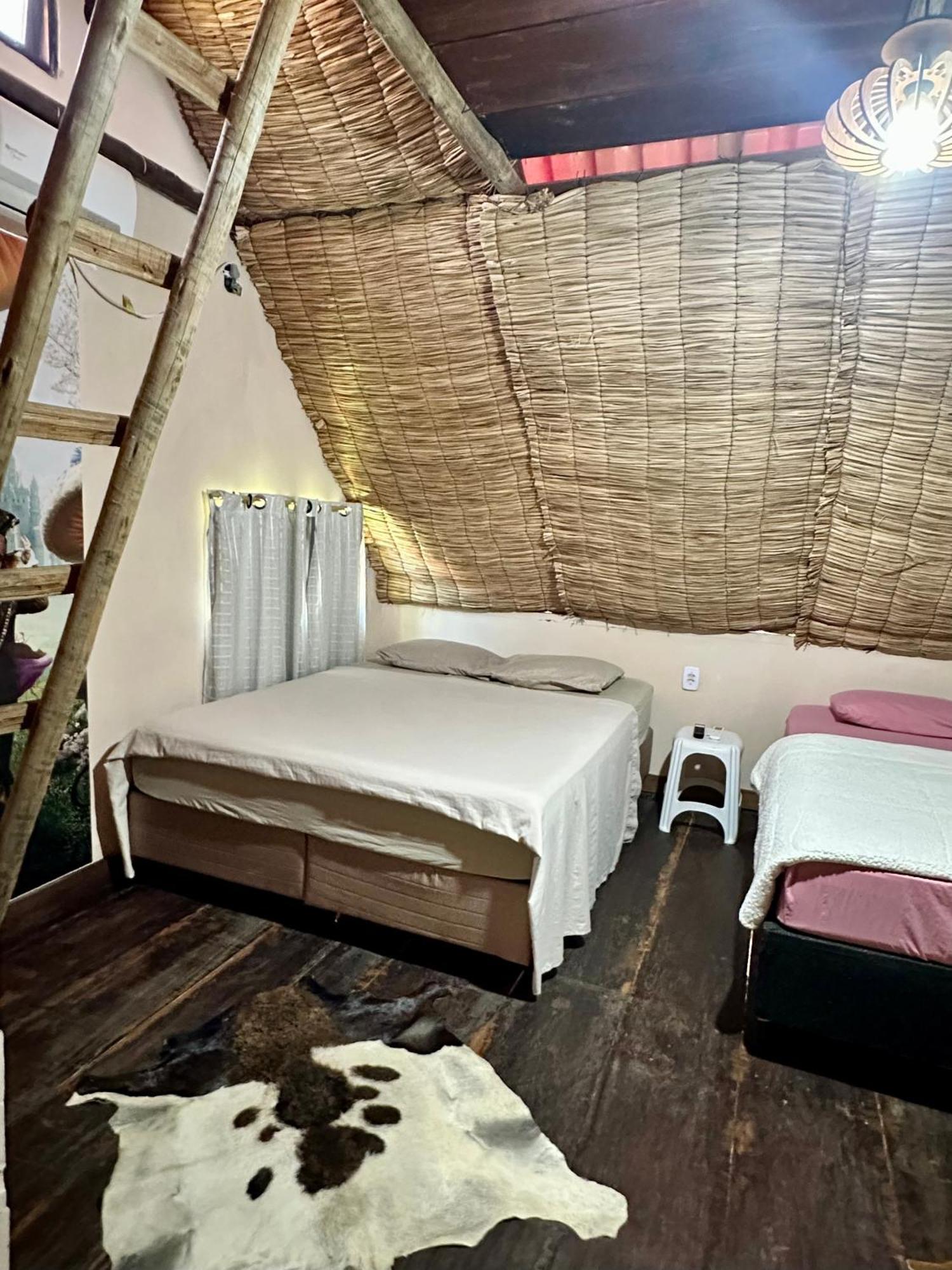 Vila Dos Gnomos Paraiso Mistico Pe Na Areia Ilheus Bagian luar foto